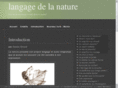 langagedelanature.com