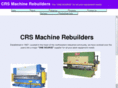 crsmachinerebuilders.com