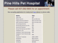 pinehillspethospital.com