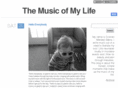 themusicofmylife.com