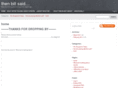 thenbillsaid.com
