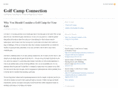 golfcampconnection.com