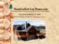 handcraftedloghome.com