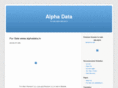 alphadata.in