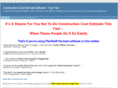 constructioncostestimatesoftware.com