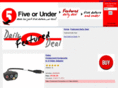 fiveorunder.com