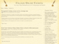 collegesonlinecourses.net