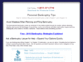 personal-bankruptcy-chapters-7-13-filing-laws.com