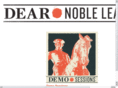 dearnobleleader.com