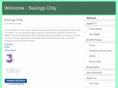 savingsonly.com