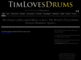 timlovesdrums.com