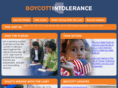 boycottintolerance.com