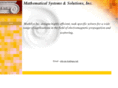 mathsys.net