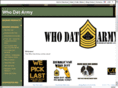 whodatarmy.com