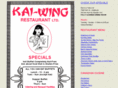 kaiwingrestaurant.com