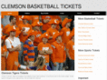 clemsonbasketballtickets.com