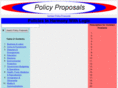 policyproposals.com