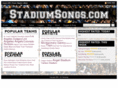 stadiumsongs.com
