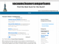 vacuumcleanercomparisons.org
