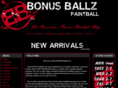 bonusballzpaintball.com