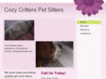 cozycritterspetsitters.net