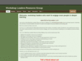 workshopleaders.com