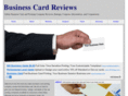 businesscardreviews.com