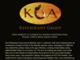 koarestaurantgroup.com