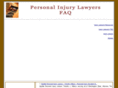 personalinjurylawyersfaq.com