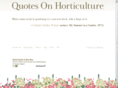 quotesonhorticulture.com