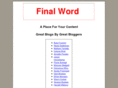 finalword.info