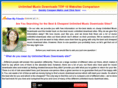 unlimited-music-downloads.net