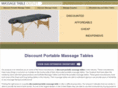 discountportablemassagetable.com