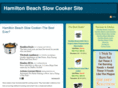 hamiltonbeachslowcookersite.com
