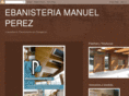 ebanisteriamanuelperez.com