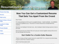 resumecoverletterwriting.com
