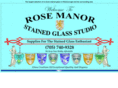 rosemanorstainedglass.com