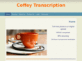 coffeytranscription.com