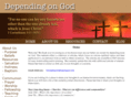 dependingongod.com