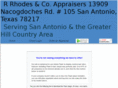 rrhodesandcompanyappraisers.com