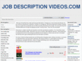 jobdescriptionvideos.com