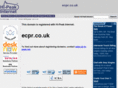 ecpr.co.uk