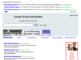 canadadonotcallnumber.com