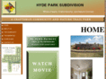 hydeparksubdivision.com
