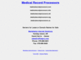 medicalrecordprocessors.com