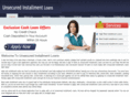 unsecuredinstallmentloans.com