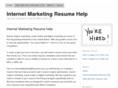 internetmarketingresumes.com