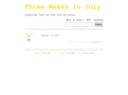 threeweeksinjuly.com