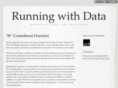 runningwithdata.com