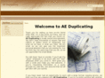 aeduplicating.com